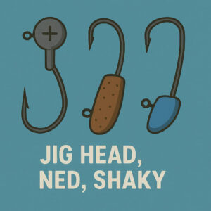 Jig Head ,Ned ,Shaky