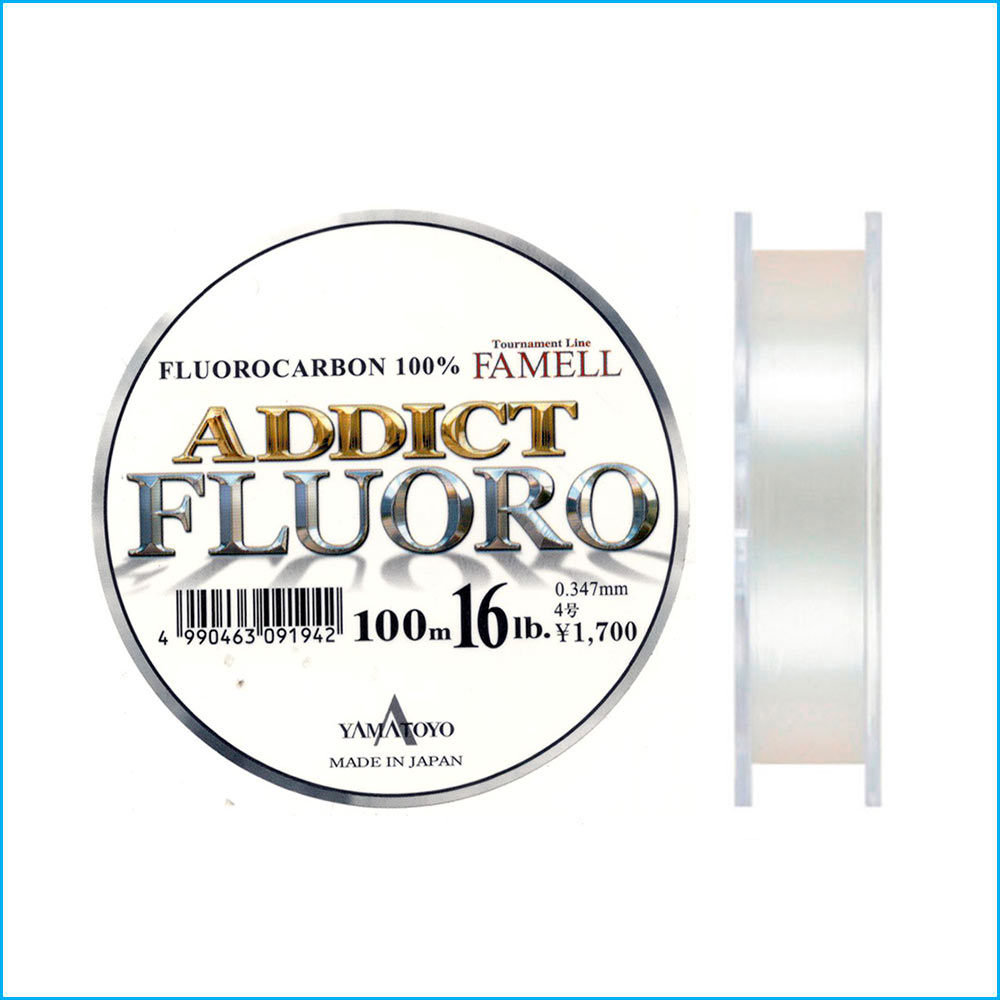 Yamatoyo Addict Fluoro 100mts 16lbs 0.34