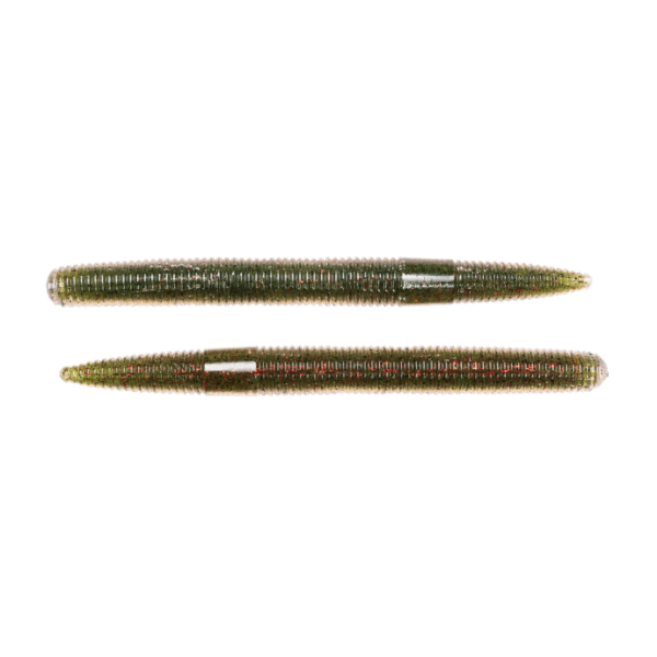 Live Target 5" Stick Worm Green/Red