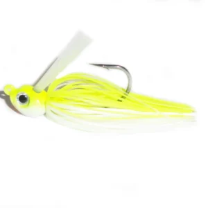 longas JT Swim Jig White Chartreuse 3/8O
