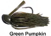 Longas Compack Jig 1/2 Oz Green Pumpkin