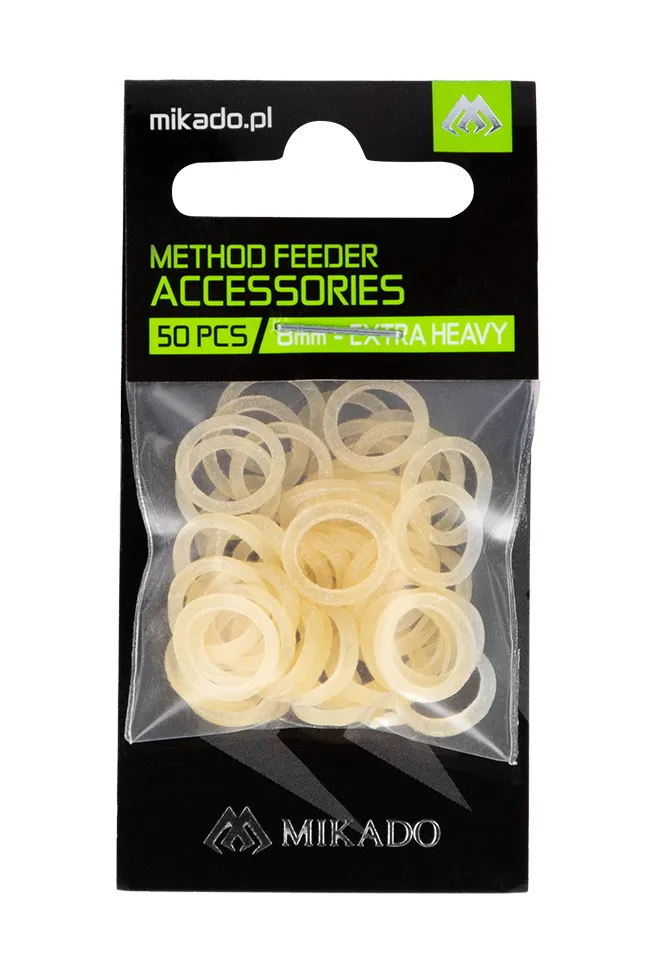 Mikado gomas PARA PELLETS 8mm transparen