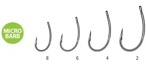 Carp Spirit SHORT CURVE SHANK #4