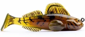 Live Target Rigged Goby 3.3" Green Brown