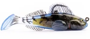 Live Target Rigged Goby 3.3" Black Blue