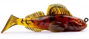 Live Target Rigged Goby 2.8" Green Red