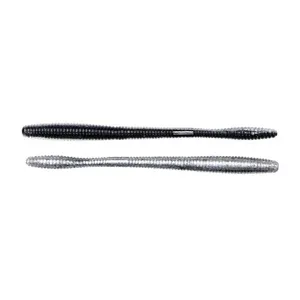 Live Target 5.5"Straight Tail Worm Bl/Si