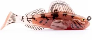 Live Target Rigged Goby 3.3" Brown Yello