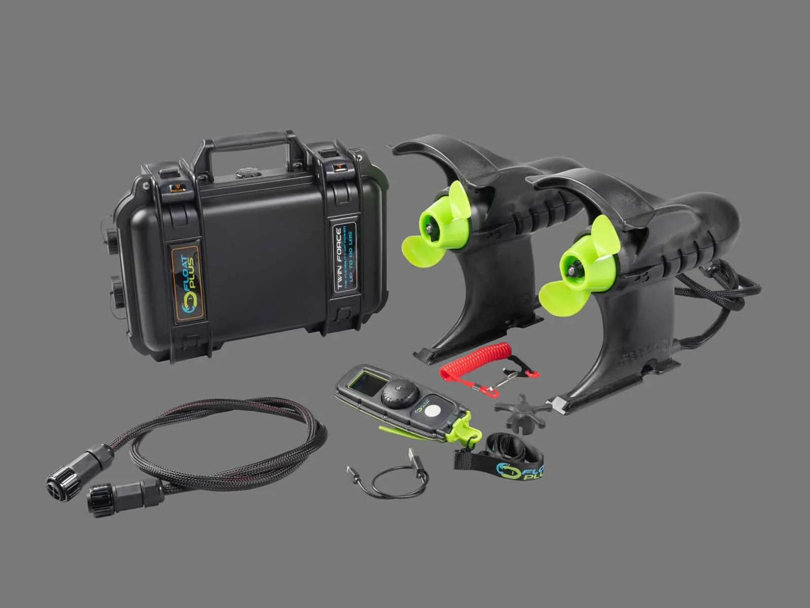 Float plus Twin Force system Black motor