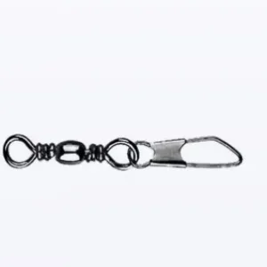 Mustad Barrel Swivel safety snap #10
