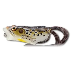 livetarget Frog Popper Tan/Brown