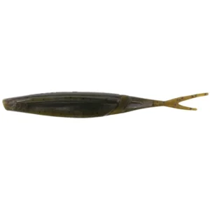 5" Hinge Minnow 297 GRN PMPk/BLK Flake