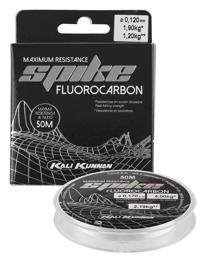 Kali Kunnan Fluorocarbono spike 0.19mm